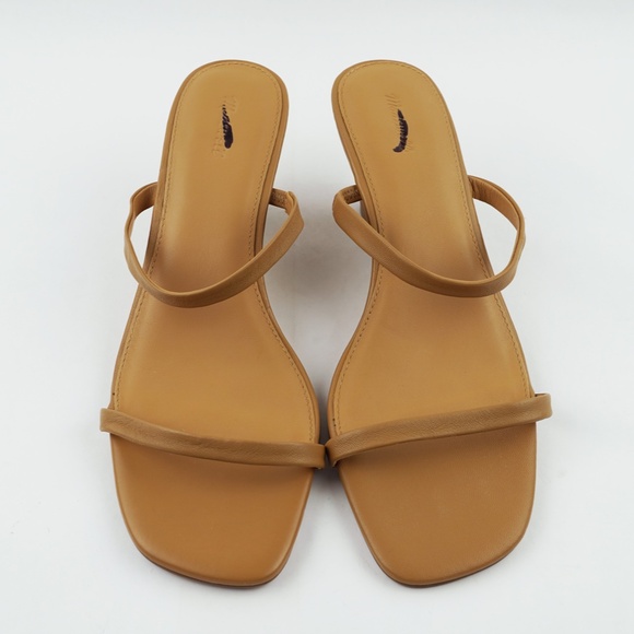 New MADEWELL The Kimmy Wedge Sandal in Amber Brown $128 NR004 - Picture 6 of 9